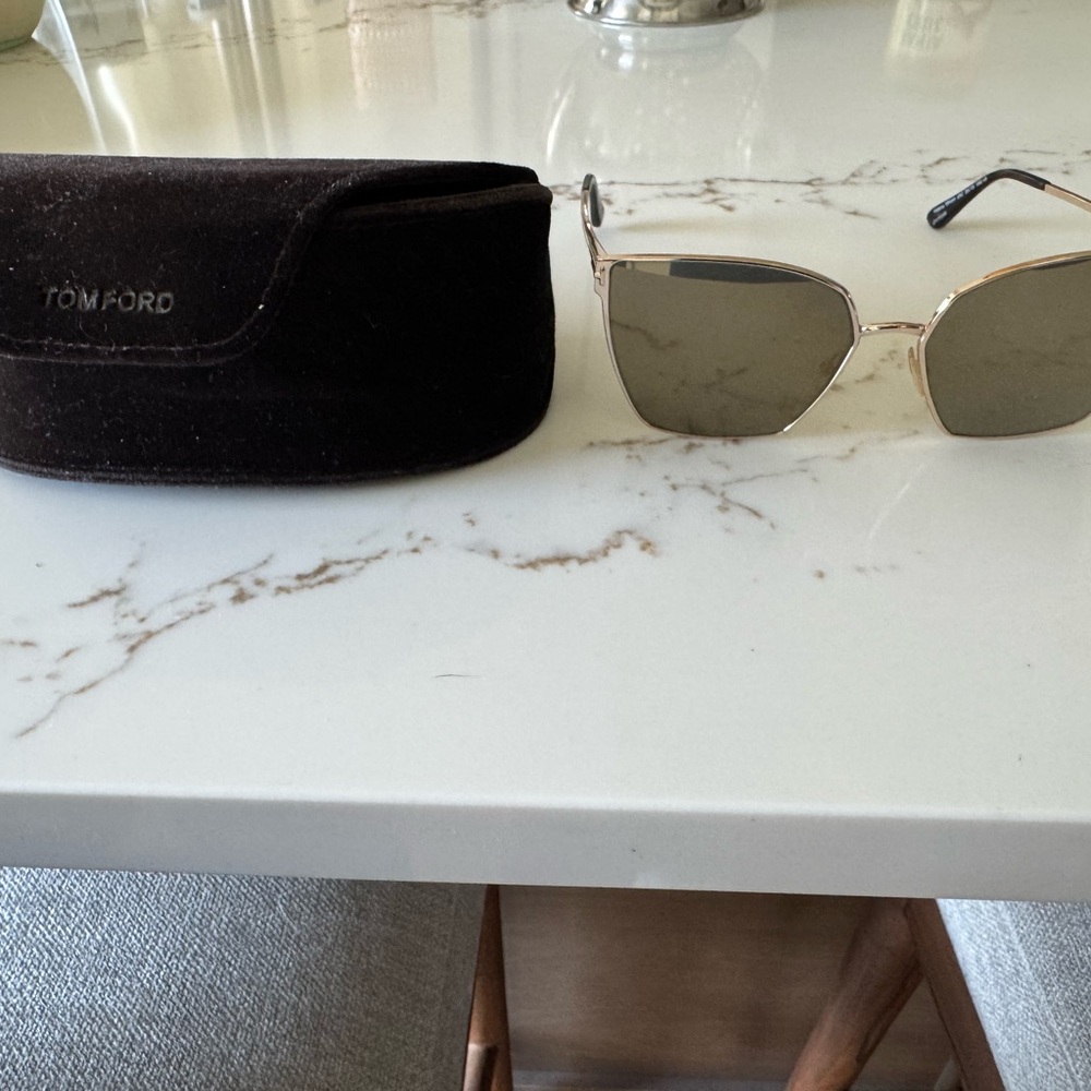 Tom Ford Helena Sunglasses with Black Case